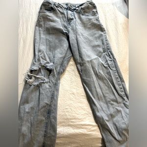 Womens High Rise Dad Jean